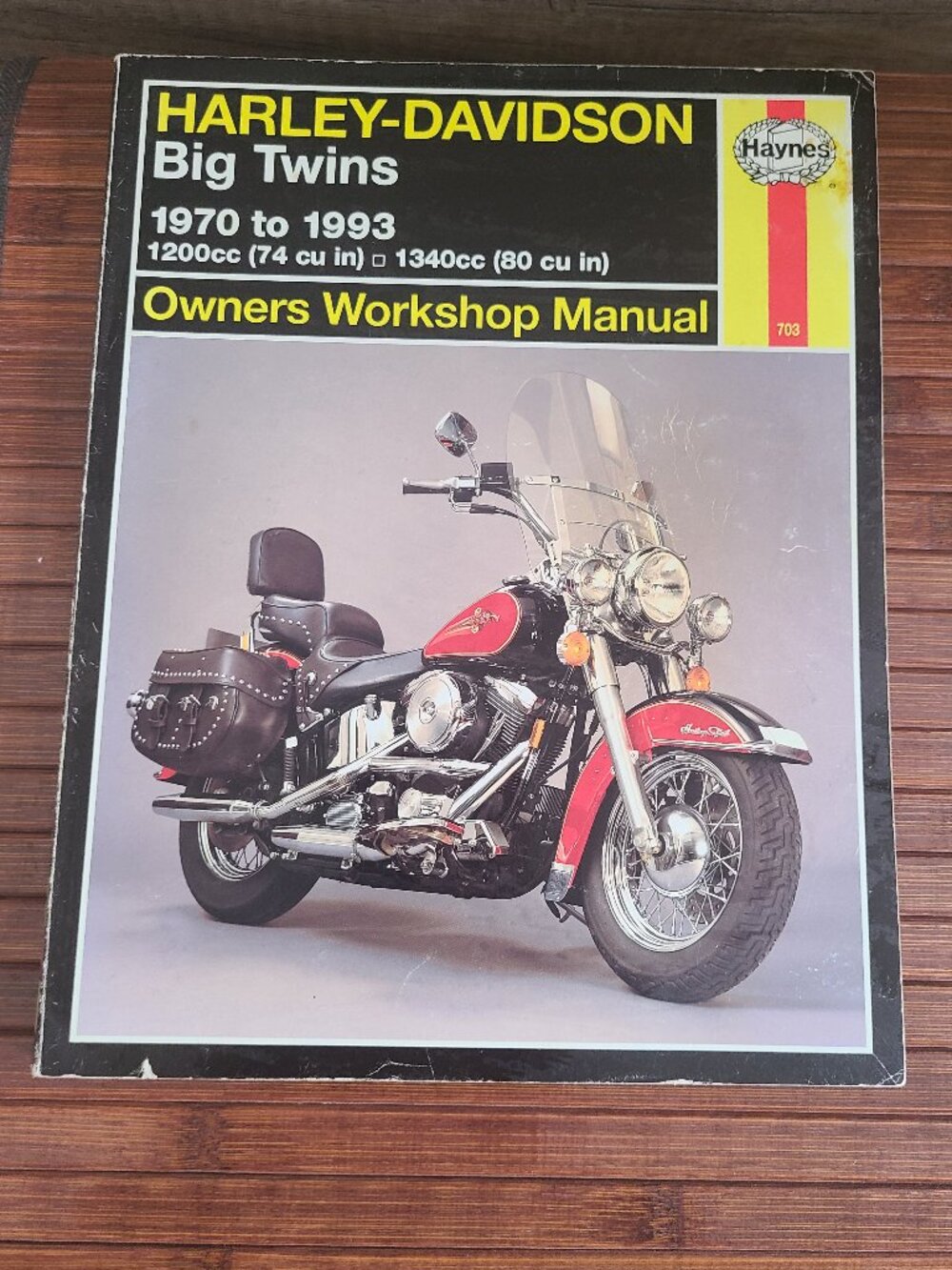 Vintage Hayes Harley-Davidson Owners Workshop Manual Big Twins 1970-1993